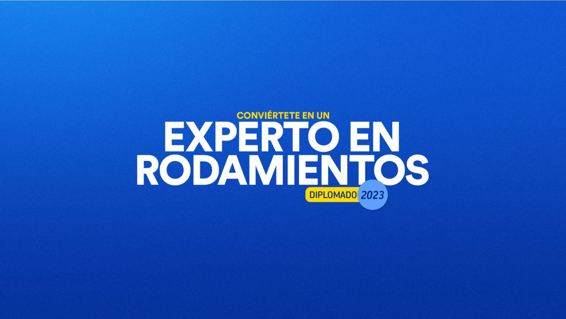 Expertos en Rodamientos - Diplomado 2023